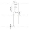 Настенный светильник Arte Lamp Mirach A2142AP-10BK A2142AP-10BK - 4