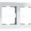 Рамка на 4 поста Werkel Acrylic белый 4690389190520 W0042701 a062131 4690389190520 - 1