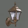 Уличный настенный светильник Reluce 08243-0.2-001W BKG 08243-0.2-001W BKG - 1