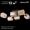 Потолочная люстра Reluce 72108-0.3-06 BK+FGD 72108-0.3-06 BK+FGD - 2