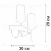 Бра Vitaluce V1813-7/2A V1813-7/2A - 2