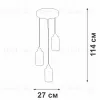 Подвесной светильник Vitaluce V3787-7/3S V3787-7/3S - 2