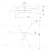 Потолочная люстра Eurosvet Netz 30181/6 черный Smart a062214 30181/6 черный Smart - 7