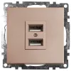 Розетка USB 2-местная Stekker Катрин 39602 39602 - 1