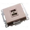 Розетка USB 2-местная Stekker Катрин 39602 39602 - 2