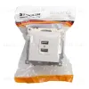 Розетка USB 2-местная Stekker Катрин 39686 39686 - 3