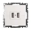 Розетка USB 2-местная Stekker Катрин 39686 39686 - 1