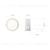Светодиодный модуль Denkirs Slim LED 7W 3000К DK3000-7W DK3000-7W - 8