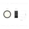 Светодиодный модуль Denkirs Slim LED 7W 4000К DK4000-7W-BK DK4000-7W-BK - 7