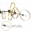 Подвесная люстра Crystal Lux ARMONICA SP8 BLACK/BRASS V2 ARMONICA SP8 BLACK/BRASS V2 - 2