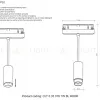 Трековый магнитный светильник Crystal Lux CLT 0.33 016 7W BL 4000K CLT 0.33 016 7W BL 4000K - 4