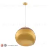 Подвесной светильник Crystal Lux MALAGA SP1 D360 GOLD MALAGA SP1 D360 GOLD - 2