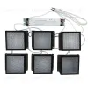 Встраиваемый светильник (комплект из 6 шт) Uniel ULP-1010 42W/4000К IP40 GRILYATO BLACK KIT06 UL-00008958 ULP-1010 42W/4000К IP40 GRILYATO BLACK KIT06 - 1