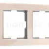 Рамка на 4 поста Werkel Acrylic айвори 4690389190551 W0042743 a062134 4690389190551 - 1