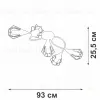 Потолочная люстра Vitaluce V3037-0/5PL V3037-0/5PL - 3