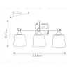 Бра Feiss Concord FE-CONCORD3-BATH FE-CONCORD3-BATH - 7