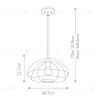 Подвесной светильник Hinkley Lotus QN-LOTUS-P-HBR QN-LOTUS-P-HBR - 6