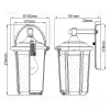 Настенный уличный светильник Kichler Fairfield QN-FAIRFIELD-M-OZ QN-FAIRFIELD-M-OZ - 2