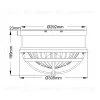 Потолочный светильник Kichler Tollis QN-TOLLIS-F-NBR QN-TOLLIS-F-NBR - 5