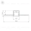 Профиль Arlight FANTOM-W12-2000 ANOD 040325 040325 - 3