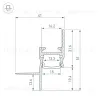 Профиль Arlight СEIL-S14-SHADOW-T-2000 BLACK 040779 040779 - 2