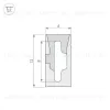 Силиконовый профиль Arlight WPH-FLEX-0612-SIDE-S8-20m WHITE 041030 041030 - 2