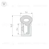 Силиконовый профиль Arlight WPH-FLEX-0817-SIDE-S8-10m WHITE 040827 040827 - 2