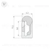 Силиконовый профиль Arlight WPH-FLEX-0613-SIDE-S8-20m WHITE 041087 041087 - 2