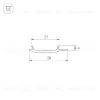 Экран Arlight STRETCH-S-20-WALL-SIDE-10m (RESPECT-ST) (Arlight, -) 040819 040819 - 2