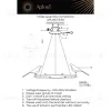 Подвесная люстра Aployt Astor APL.822.13.60 APL.822.13.60 - 2
