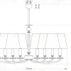 Люстра на штанге Kutek Rossano ROS-ZW-8+4(P/A) ROS-ZW-8+4(P/A) - 2