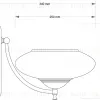 Бра Kutek San Marino Shade SAN-K-1(P)CR SAN-K-1(P)CR - 2