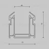 Алюминиевый профиль Maytoni Technical Magnetic track system Gravity TRA010MP-212S TRA010MP-212S - 8