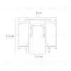 Шинопровод магнитный Arte Lamp Linea-Accessories A474206 A474206 - 3
