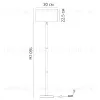 Торшер Arte Lamp Robert A5029PN-1SS A5029PN-1SS - 5