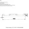 Трековый магнитный светильник Crystal Lux Space CLT 0.33 001 12W BL M3000K CLT 0.33 001 12W BL M3000K - 3