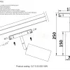 Трековый магнитный светильник Crystal Lux Space CLT 0.33 003 18W BL 3000K CLT 0.33 003 18W BL 3000K - 2