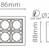 Накладной светильник Fiberli XC002-4T 12120202 12120202 - 5