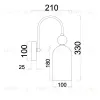 Бра Escada ODE 686/1A Copper 686/1A Copper - 5