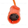 Удлинитель Uniel YX10-101 /UCK-1N/2x1,00/10M/F ORANGE UL-00010799 YX10-101 /UCK-1N/2x1,00/10M/F ORANGE - 3