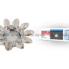Встраиваемый светильник Fametto Peonia DLS-P112 GU5.3 CHROME/COGNAC+CLEAR 10542 DLS-P112 GU5.3 CHROME/COGNAC+CLEAR - 2