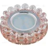Встраиваемый светильник Fametto Luciole DLS-L102 GU5.3 CHROME/PEACH 10001 DLS-L102 GU5.3 CHROME/PEACH - 1