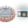 Встраиваемый светильник Fametto Luciole DLS-L102 GU5.3 CHROME/PEACH 10001 DLS-L102 GU5.3 CHROME/PEACH - 2