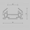 Профиль Maytoni Technical Accessories for tracks TRA001MP-112S TRA001MP-112S - 6