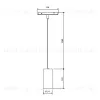 Трековый подвесной магнитный светильник Elektrostandard Slim magnetic 85520/01 4690389195143 a063427 4690389195143 - 4