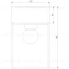 Уличный потолочный светильник Elektrostandard Atrani 35085/F черный 4690389193682 a062521 4690389193682 - 4