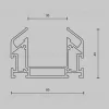 Профиль для монтажа Maytoni Three phase track system Trinity TRA005MP-312S TRA005MP-312S - 6