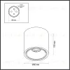 Накладной светильник Odeon Light Redo 6620/10CL 6620/10CL - 4