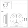 Настенный светильник Odeon Light Travertino 6625/5WL 6625/5WL - 4
