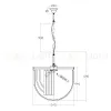 Подвесная люстра Garda Decor 20MD3279-6 20MD3279-6 - 3